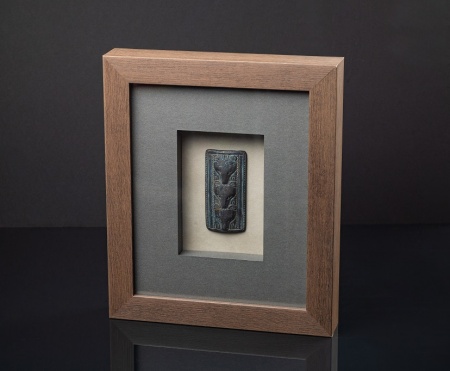 Панно "ПЗС". Копия бляхи IX-XIIвв. (большая); упаковка: коробка ручной работы из дизайнерского картона